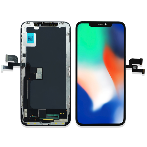 سعر المصنع أعلى البائع 5.8 بوصة شاشة LCD بديلة كاملة الشاشة لشاشة Iphone X LCD