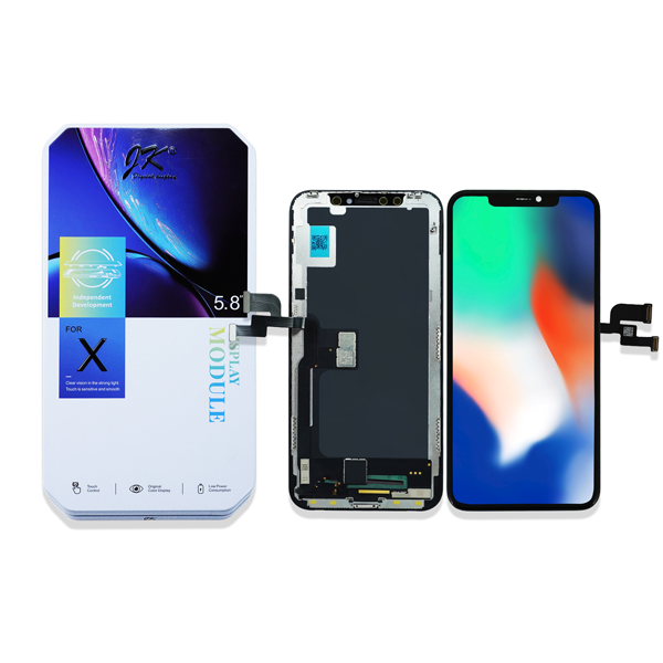 سعر المصنع أعلى البائع 5.8 بوصة شاشة LCD بديلة كاملة الشاشة لشاشة Iphone X LCD