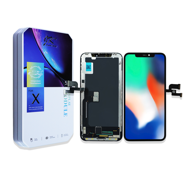 سعر المصنع أعلى البائع 5.8 بوصة شاشة LCD بديلة كاملة الشاشة لشاشة Iphone X LCD